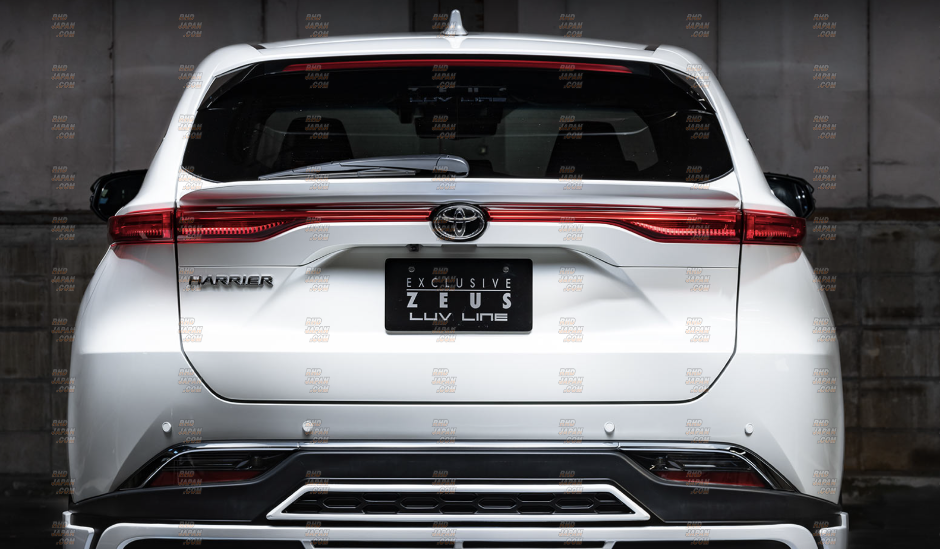 M'z Speed LUV Line Exclusive Zeus Rear Gate Spoiler ABS Precious